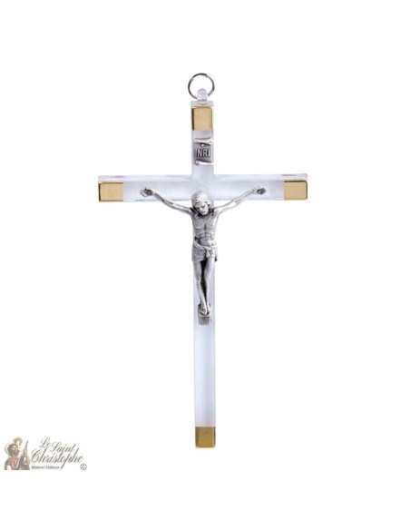 Croce con Cristo plexi