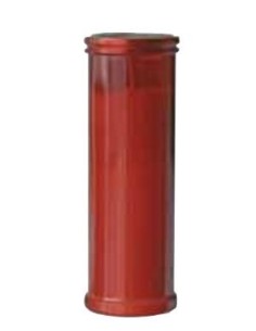Vela roja votiva - 21 cm