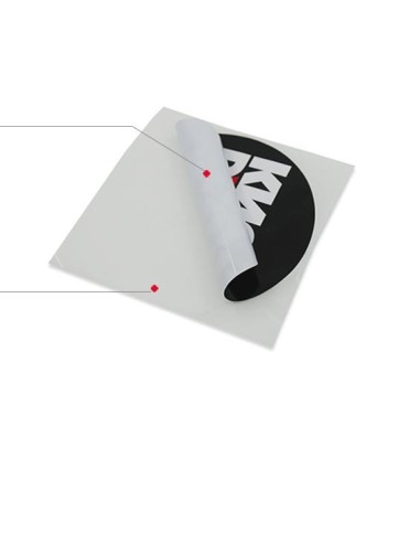 Stickers personnalisables Vinyle Blanc 