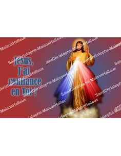 Autocollant Saint Michel - rectangulaire  