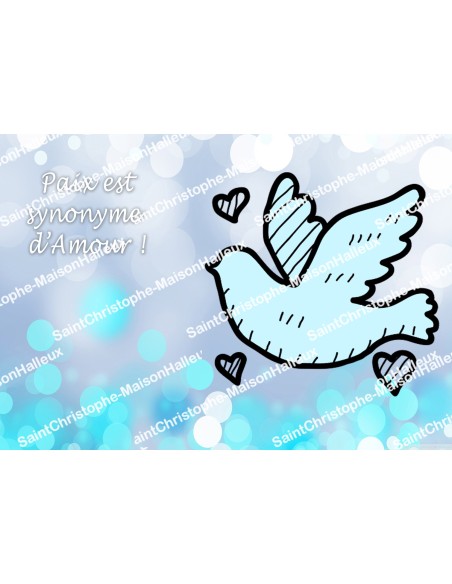 Heilig Hart van Jezus Sticker - rechthoekig  