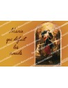 Sacred Heart of Jesus Sticker - rectangular  