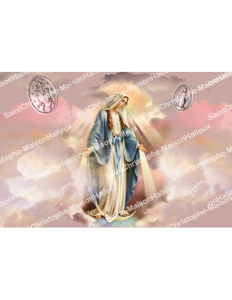 Sacred Heart of Jesus Sticker - rectangular  