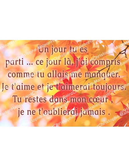 Herdenkingssticker Dood - Rechthoekig  