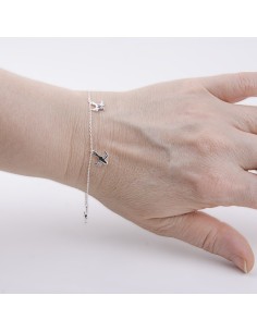 Bracelet Colombes - Argent 925 2