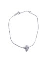 Armband Angel Heart und Strass - silber 925