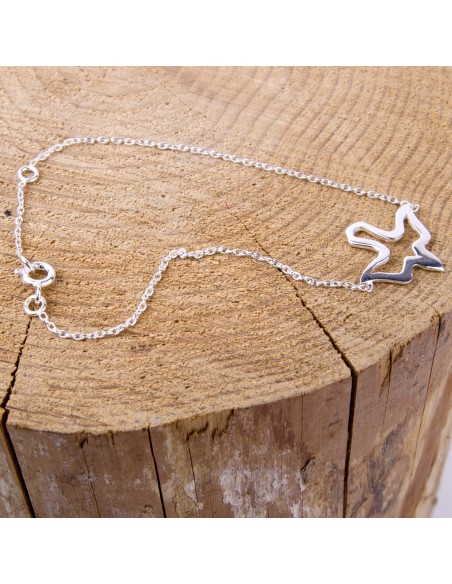 Bracelet Colombe en Argent 925