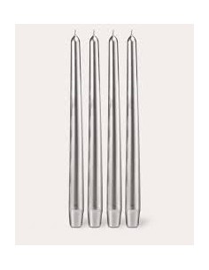 Vela de mesa dorada 4 piezas 2