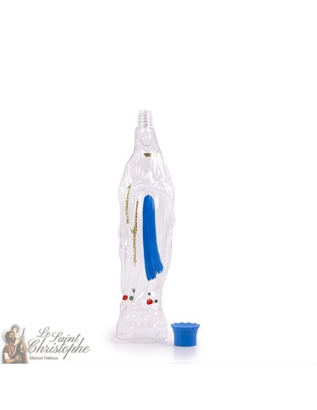 Bouteille à eau bénite statue Vierge Marie - 20 cm 