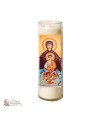 Candle 7 days in glass Queen of Heaven