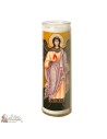 Candle 7 days in glass Holy Uriel Archangel 