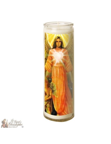 Candle 7 days in glass Holy Chamuel Archangel 
