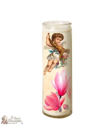 Candle 7 days in glass Vintage Angel 