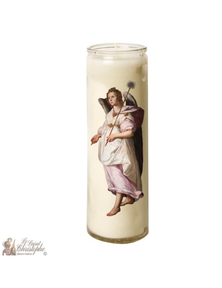 Candle 7 days in glass Angel
