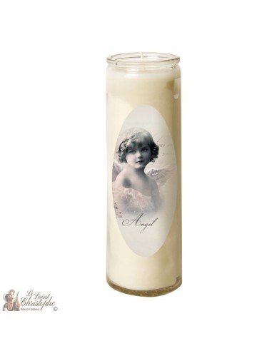 Candle 7 days in glass Vintage Angel 