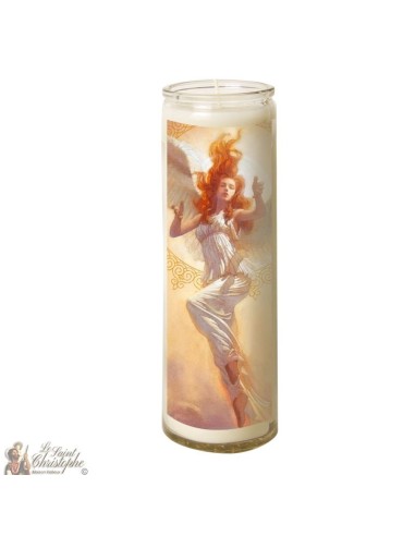 Candle 7 days in glass Angel