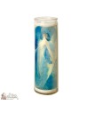 Candle 7 days in glass Angel