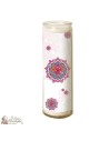 Candle 7 days in mandala glass 