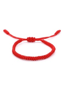 Tibetan Buddhist Bracelet Luck Holder - Red