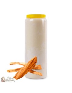 Novena candles scented with sandalwood - 20 pieces cardboard box 2