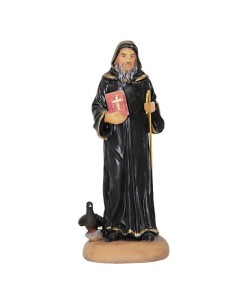 Estatua de San Benito - 18 cm