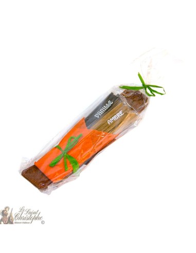 Lot de bâtons d'encens parfums divers avec support - petits