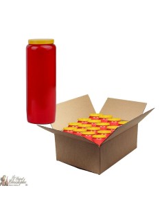 Bougies de Neuvaine - Rouges