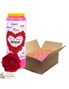 Bougies Neuvaines roses au parfum de Roses à Saint Valentin - prière français