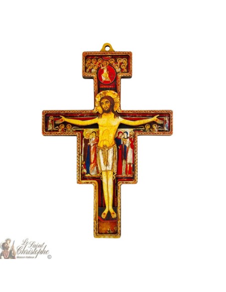 Saint Damien Cross - 18 cm