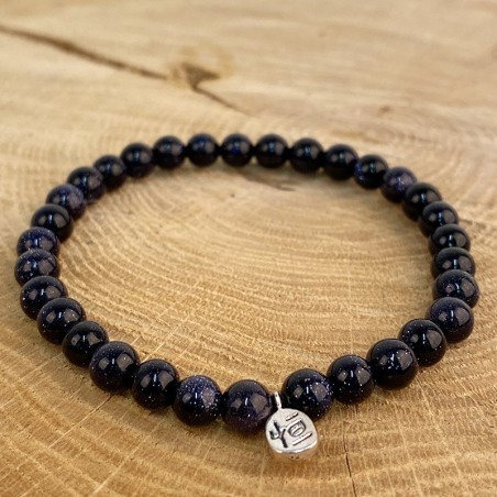 Blue sand pearl bracelet