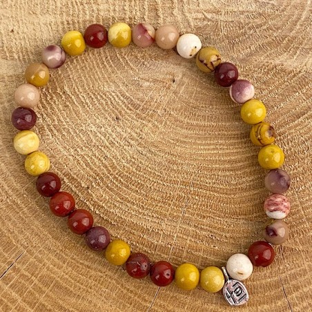 Naturstein-Armband Jaspis mokaïte