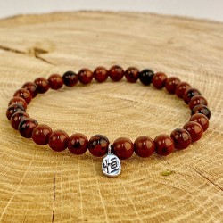 Natural stone bracelet Mahogany obsidian 2