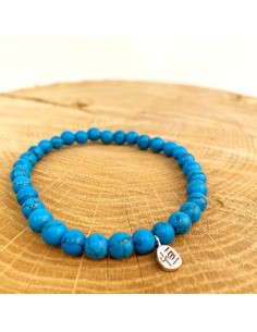 Bracciale in pietra naturale turchese 2
