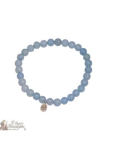 Blue Jade natural stone bracelet