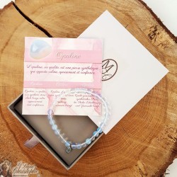 Opalinekralen armband