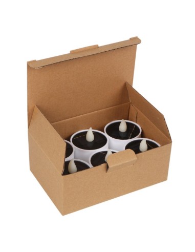 Solar LED kaars - set van 6