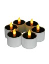 Bougie LED solaire - pack de 6