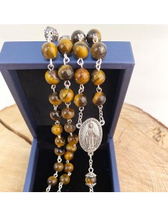 Tiger eye beads rosary 2