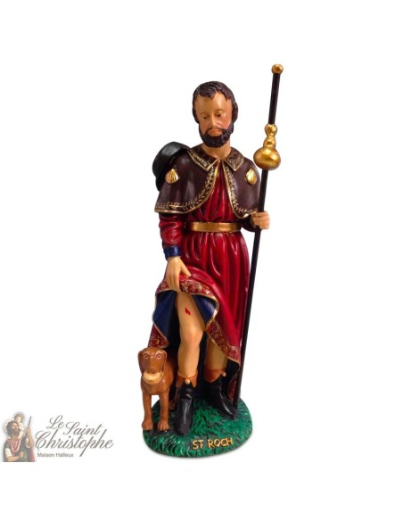 Sint Roch standbeeld - 20 cm