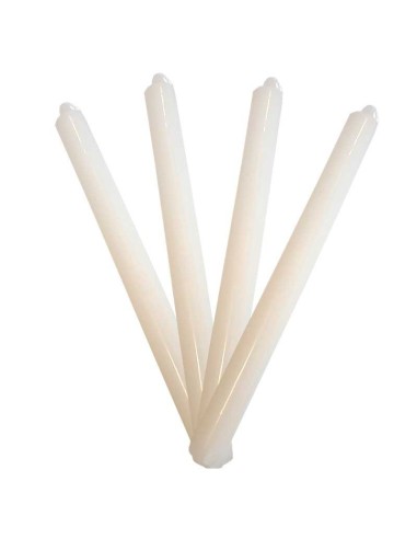 Velas de colores en blanco - MH