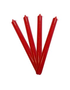 Colored candles in the mass burgundy - MH