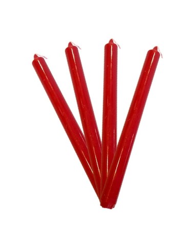 Colored candles in the mass burgundy - MH