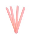 Candles colored in the mass candy pink - MH