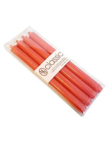 MH velas de color rosa viejo en la masa