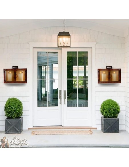 Médaille avec Ange rectangulaire 