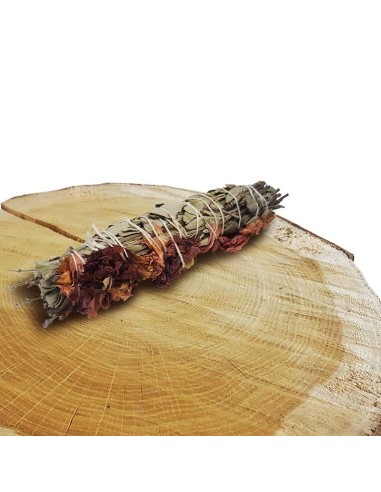 Saliebundel met lavendel en bloemen - 12 cm