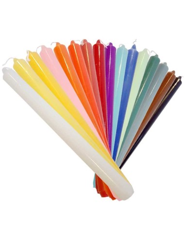 Candele colorate nella massa gialla - MH