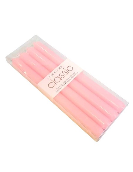 Bougies colorées dans la masse rose bonbon - MH