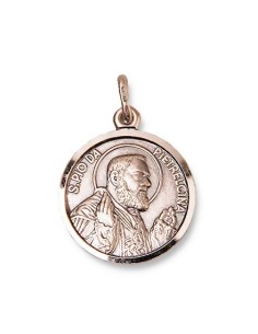 Padre Pio Medal - Silver 925