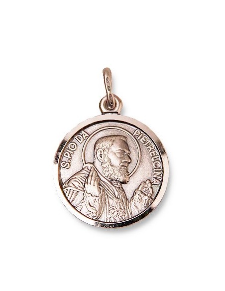 Medalla del Padre Pio - Plata 925